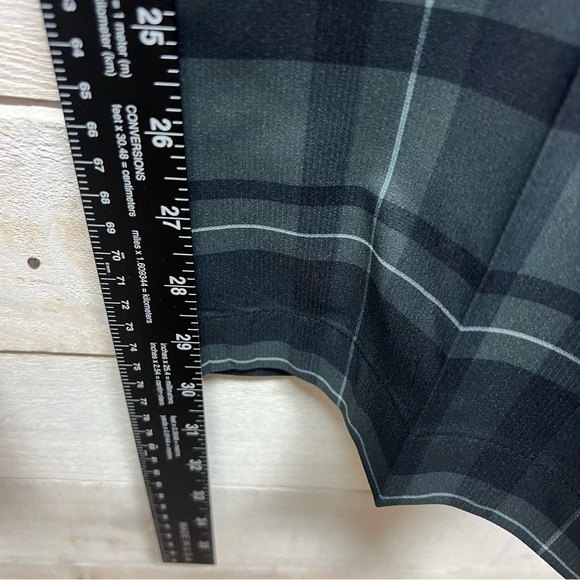 Nike Golf Tour Permormance Pants Mens 35x30‎ Gray Plaid Straight - Picture 12 of 12